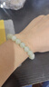 天然新疆和田玉手串青白玉手串青玉手鏈佛珠路路通男士女款帶證書(shū) 10mm青白玉手串【18顆 偏淺色】 曬單實(shí)拍圖