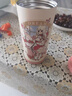 萌兔兔非人哉聯(lián)名保溫杯女款學(xué)生304不銹鋼水杯高顏值雙飲咖啡杯隨手杯 紅色-500ml（吸管+直飲+提繩） 曬單實(shí)拍圖