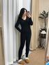 貓人德絨保暖內衣女2025秋冬季發(fā)熱秋衣秋褲無(wú)痕修身顯瘦無(wú)縫美體套裝 曬單實(shí)拍圖