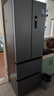 美的（Midea）【國家補貼至高20%】MR-417WFPE銀法式多門(mén)四開(kāi)門(mén)嵌入式60CM超薄嵌入式一級雙變頻家用電冰箱 MR-417WFPE 流蘇銀 曬單實(shí)拍圖