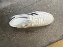 意爾康男鞋阿甘鞋運動(dòng)休閑鞋復古舒適德訓板鞋 57943W 米/藍42 曬單實(shí)拍圖