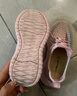 百麗童鞋春秋兒童運動(dòng)鞋男女童網(wǎng)面椰子鞋透氣女童寶寶休閑鞋  粉色30 曬單實(shí)拍圖