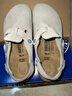BIRKENSTOCK勃肯德國進(jìn)口新品男女款牛皮絨面革Tokio包頭系踝拖鞋 石灰色窄版1028329 37 曬單實(shí)拍圖