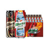 烏蘇啤酒（wusu）中秋送禮雙口味混合裝（紅500ml*12罐+樓蘭500ml*6罐)整箱裝婚宴 曬單實(shí)拍圖