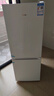 HYUNDAI（韓國現代）大容量雙開(kāi)門(mén)二門(mén)冰箱 家用中型小型電冰箱冷凍冷藏租房宿舍節能 203L白【日銷(xiāo)過(guò)百+店鋪主推】 曬單實(shí)拍圖