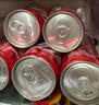 可口可樂(lè )（Coca-Cola）碳酸汽水摩登罐飲料330ml*6罐 曬單實(shí)拍圖