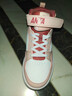 安踏兒童運動(dòng)鞋女大童25秋冬休閑鞋小白鞋高幫板鞋A22438004H 曬單實(shí)拍圖
