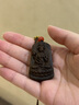 等妃野生文萊軟絲天然高端奇楠持蓮觀(guān)音沉香吊墜女男收藏級真品掛件 持蓮觀(guān)音全沉水約40*30*10mm*13g 曬單實(shí)拍圖