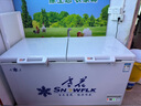 雪花（SNOWFLK）冰柜商用家用冷柜臥式大容量全冷凍柜展示柜 【598數顯】單溫擴容款|一級節能 空柜溫度可達-30度丨銅管速冷低耗 曬單實(shí)拍圖