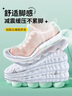 JVBV運動(dòng)鞋墊男軟彈站久不累踩屎感加厚減震防腳痛女抗菌防臭吸汗透氣 曬單實(shí)拍圖
