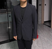 羅蒙（ROMON）超薄西裝外套男春秋季透氣防曬單西上衣男士外套輕奢休閑小西服男 【常規款】藏青色 L /175/92A(適合125-145斤) 曬單實(shí)拍圖
