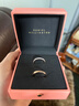 丹尼爾惠靈頓（DanielWellington）DW戒指 新款流光系列情侶對戒 結婚禮物 送愛(ài)人 流光+經(jīng)典玫瑰金一對【碼數備注】 曬單實(shí)拍圖