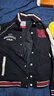 FILA X HARVARD哈佛聯(lián)名兒童外套2025年秋季棒球服中大童上衣 曬單實(shí)拍圖