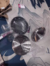 康巴赫（KBH）炒鍋無(wú)涂層不粘鍋真鈦0涂層316L不銹鋼炒菜鍋爐灶通用32cm 曬單實(shí)拍圖