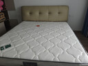 全友家居 頭層牛皮床奶油風(fēng)床頭軟包靠背臥室家用1.8米雙人床政府補貼 曬單實(shí)拍圖