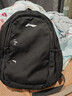 李寧書(shū)包雙肩包初高中生女大學(xué)生背包大容量電腦男士出差輕便旅行包黑 曬單實(shí)拍圖