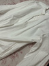 無(wú)印良品（MUJI）女式粗棉線(xiàn)水洗牛津襯衫夾克女外套春季款純色新中式BCB90C5S 白色 L （165/88A） 曬單實(shí)拍圖