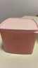 特百惠（Tupperware）冷藏800ml*4保鮮盒蔬菜水果收納盒食品級密封冰箱儲物盒 彩色蓋 曬單實(shí)拍圖