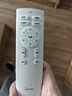 美的（Midea）風(fēng)扇燈餐廳吊扇燈led臥室燈隱形扇葉遙控三防燈具熟睡風(fēng)包安裝 曬單實(shí)拍圖