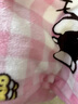 雅鹿可愛(ài)kitty貓牛奶絨床上四件套冬季珊瑚絨被套床單兒童三件套宿舍 牛奶絨-乖巧KT【三麗鷗正版授權】 1.8m四件套 床單款 -被套200*230cm 曬單實(shí)拍圖