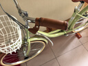 飛鴿（FLYING PIGEON）自行車(chē)成人通勤車(chē)自行車(chē)學(xué)生單車(chē)成人自行車(chē)通勤自行車(chē)女士自行車(chē) 標配青青黃|單速|(zhì)輻條輪+禮包 26寸適合160-185cm 曬單實(shí)拍圖