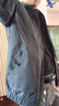 羅蒙（ROMON）外套男秋冬季休閑夾克男士潮流寬松百搭上衣服男裝 深灰色 2XL 曬單實(shí)拍圖