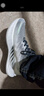 特步氫風(fēng)8跑步鞋男新款循環(huán)透氣輕盈耐磨運動(dòng)跑鞋女通勤戶(hù)外鞋慢跑鞋 煙灰色/經(jīng)典白/煤黑-云灰輕霧 39 曬單實(shí)拍圖