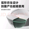 ledibaby嬰兒背帶腰凳科技護腰腰凳寶寶遛娃抱娃神器減震坐墊四季通用 護腰款（有腰托）-月影灰 曬單實(shí)拍圖