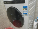 美菱（MeiLing）洗衣機10公斤家用大容量一鍵全自動(dòng)超薄可嵌入除螨洗一級能效變頻節能低噪洗烘一體補貼滾筒洗衣機 G100M14528BH-極地白 曬單實(shí)拍圖