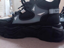 凡十六男鞋2026春夏季新款潮牌時(shí)尚百搭休閑運動(dòng)鞋防滑增高老爹潮鞋子男 RF-C73黑色 42 曬單實(shí)拍圖