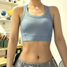 lululemon丨Ribbed Nulu? 女士瑜伽羅紋圓領運動內(nèi)衣 LW2ECLS 藍柳 XS /4 曬單實拍圖