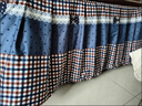 加厚1.2米矩形防火罩防火桌罩加厚棉被罩1.5米防火架家用棉被 脫膽可拆洗被波點(diǎn)格子 120cmX65X64高 曬單實(shí)拍圖