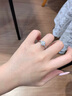 FEILACK鉆石鉆戒女純銀一克拉鉑金情侶訂婚求結婚鉆石戒送女朋友生日禮物 經(jīng)典款【豪華禮盒 加急發(fā)貨】 曬單實(shí)拍圖