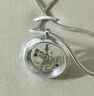 海鷗（SEAGULL）陀飛輪吊墜 機芯項鏈 機芯吊墜 送男友女友禮物項鏈HG-FL-0070 曬單實(shí)拍圖