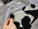 野獸派家居（tbh）野獸派帆布袋PANDA POMPOM熊貓系列手提袋全棉刺繡購物袋 熊貓嘭嘭 PANDA POMPOM 帆布袋 曬單實(shí)拍圖