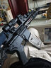 途象兒童玩具槍M416突擊步槍1:2.05水發(fā)珠軟彈槍AK47電動(dòng)玩具男孩禮物 AR-15戰術(shù)滿(mǎn)配（金屬碳纖紋） 曬單實(shí)拍圖