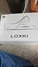 LOXKI（洛克斯基）Alpha小圓鞋Lite板鞋子男潮流百搭休閑鞋 明星同款 黑白 42 曬單實(shí)拍圖