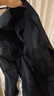 森馬（Semir）休閑西服男黑色西裝通勤易打理百搭2025春季外套寬松109125111101 曬單實(shí)拍圖