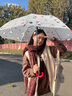 愛上雨透明三麗鷗凱蒂貓長柄傘可愛卡通磨砂兒童學(xué)生上學(xué)雨傘便捷高顏值 （梔遇滿版）Kitty磨砂款長柄【加厚加固】 曬單實(shí)拍圖
