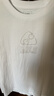 Lee商場(chǎng)同款舒適版圓領(lǐng)Logo印花男短袖T恤休閑潮流LMT0101113RX 白色 L 曬單實(shí)拍圖