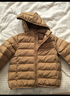 優(yōu)衣庫童裝男女童PUFFTECH空氣棉服可機洗連帽外套排骨棉服478123 34 駝色 160 曬單實(shí)拍圖