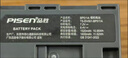 品勝（PISEN）BP511A電池適用佳能20D 30D 300D 40D 5D 50D G6 G5 G3相機G2 【單電池 1600mAh】 《送電池盒》 曬單實(shí)拍圖