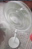 鉆石牌（DIAMOND）電風(fēng)扇家用一級能效落地扇直流變頻節能風(fēng)扇立式輕音空調扇大風(fēng)量客廳機械電扇SN 語(yǔ)音+遙控款【12H定時(shí)/24檔風(fēng)/銅芯電機】 曬單實(shí)拍圖