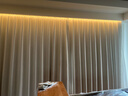 金蟬家用遮光窗簾全套 紹興柯橋現(xiàn)代簡約客廳臥室飄窗軌道窗簾布一體 Mr定制窗簾 包上門測量安裝 45號全屋窗簾套餐 個 曬單實拍圖
