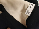 百圖betu女裝夏季新款T恤時(shí)髦拼色polo領(lǐng)寬松百搭T恤女2303T13 米白 M 曬單實(shí)拍圖
