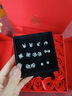 中國黃金（CHINA GOLD）一周耳釘套裝銀耳釘女銀飾品平安夜圣誕節禮物送女友媽媽老婆生日 【每天不一樣】輕奢星期耳釘套裝 曬單實(shí)拍圖