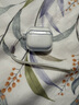圖拉斯【2025年新款】適用airpods4保護套airpods四代保護殼適用蘋(píng)果耳機防摔防塵防刮硅膠散熱 透明 曬單實(shí)拍圖