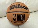 Wilson威爾勝NBA絕塵系列ENCORE PLUS防塵皮革室外神器成人比賽7號籃球 曬單實(shí)拍圖