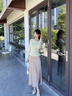 香影長款半身裙女2025夏秋新款輕奢高級感垂墜a字緞感超好看裙子 咖色 M 160/84A/95-110斤 曬單實拍圖