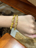 【普陀山直發(fā)】黃水晶手串招財轉運送女生水晶手鏈金發(fā)晶七夕禮物 【吸金招米】天然金虎眼雙圈 曬單實(shí)拍圖